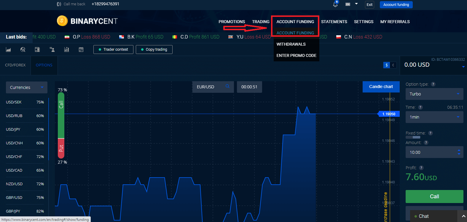 How to Sign Up and Deposit Money at Binarycent How to Sign Up and Deposit Money at Binarycent